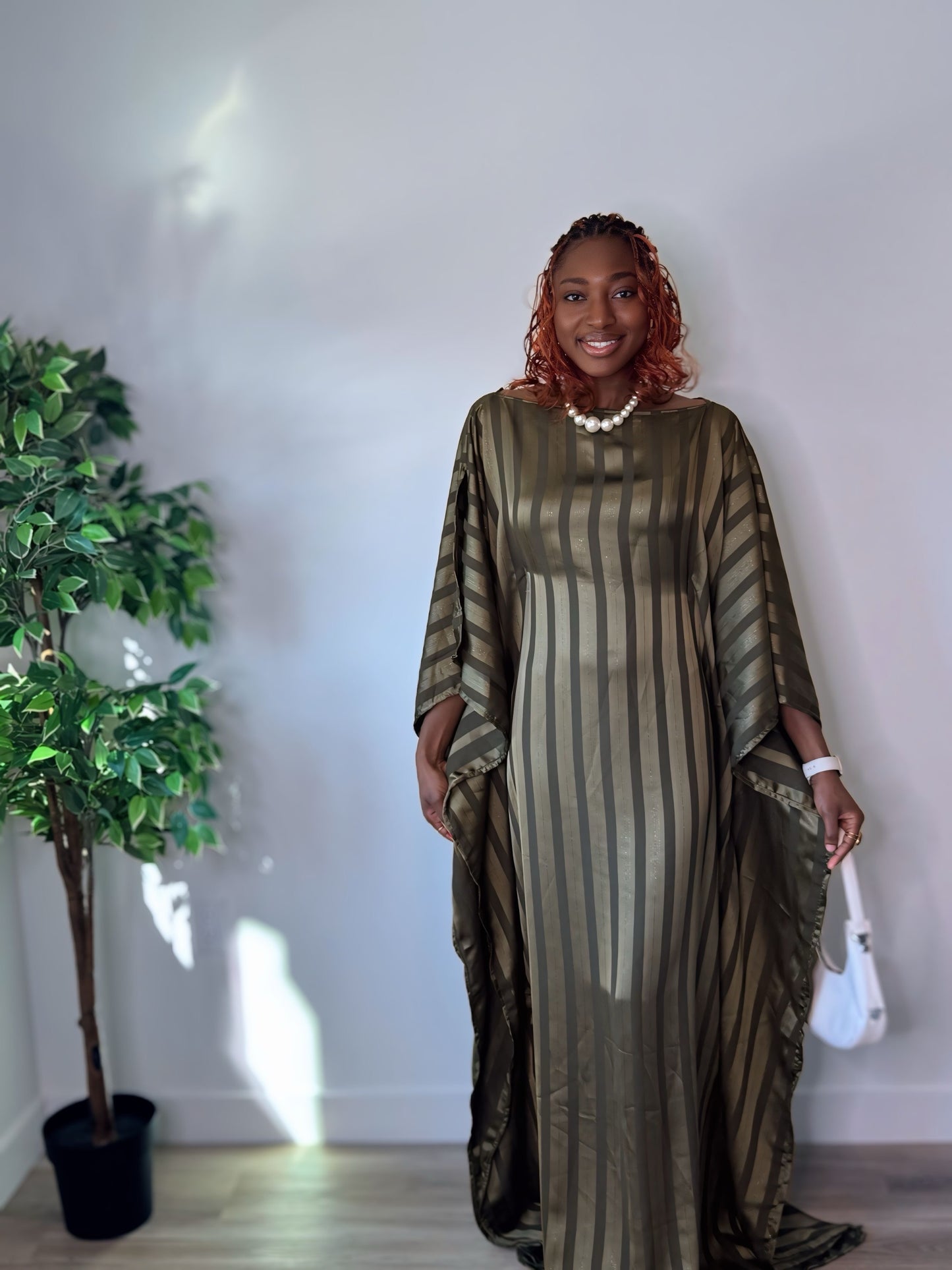 IVORY BUBU DRESS