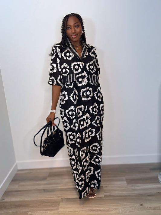 The AMINA Shirt Dress